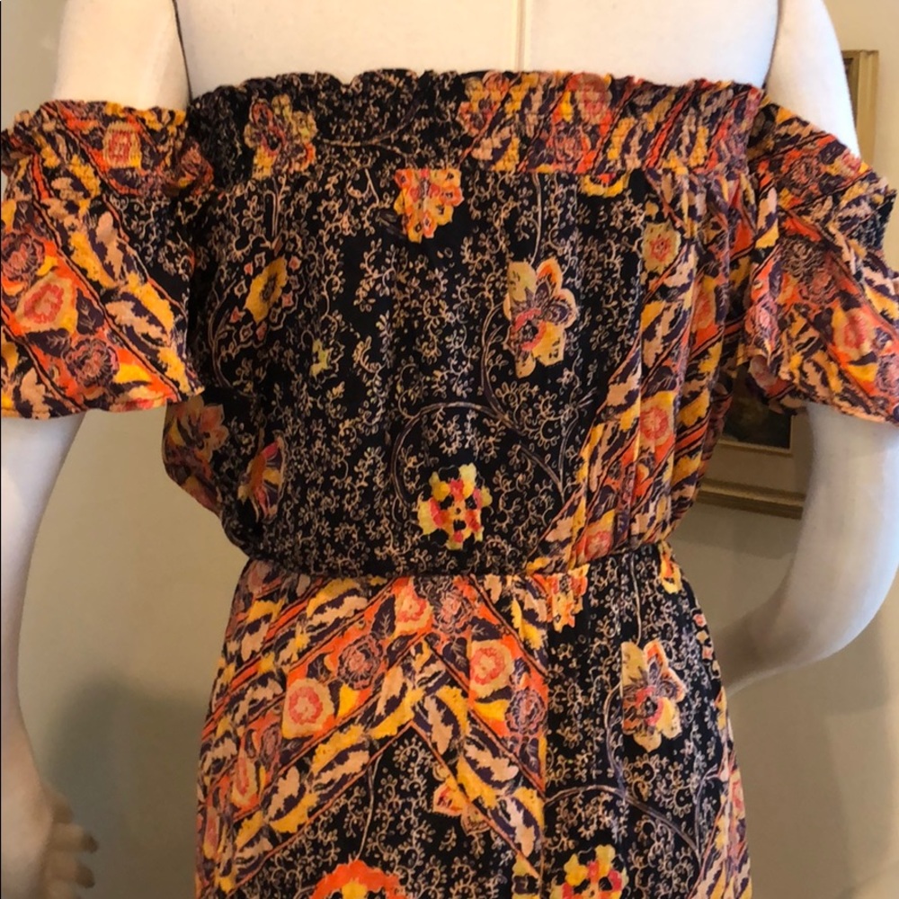 Free People Carmen Pattern jumpsuit NWT Off - Picture 5 of 8